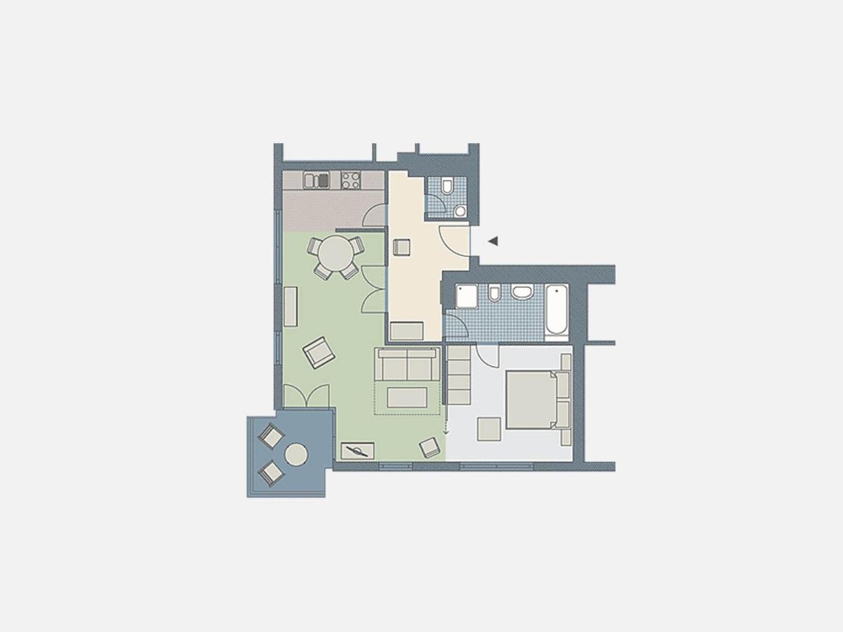 Kaiservillen Heringsdorf - Ferienwohnung Mit 1 Schlafzimmer Und Balkon D232 Buitenkant foto