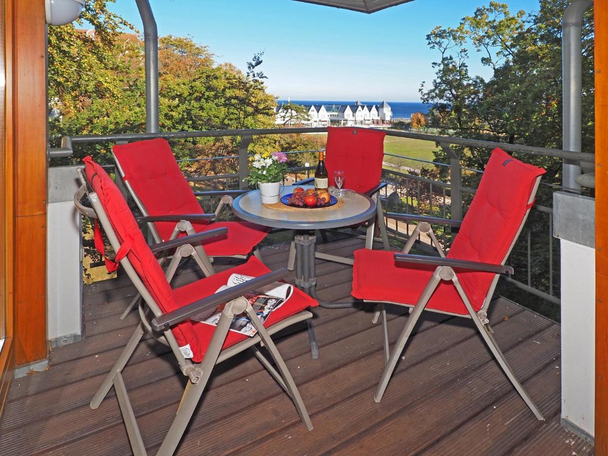 Kaiservillen Heringsdorf - Ferienwohnung Mit 1 Schlafzimmer Und Balkon D232 Buitenkant foto